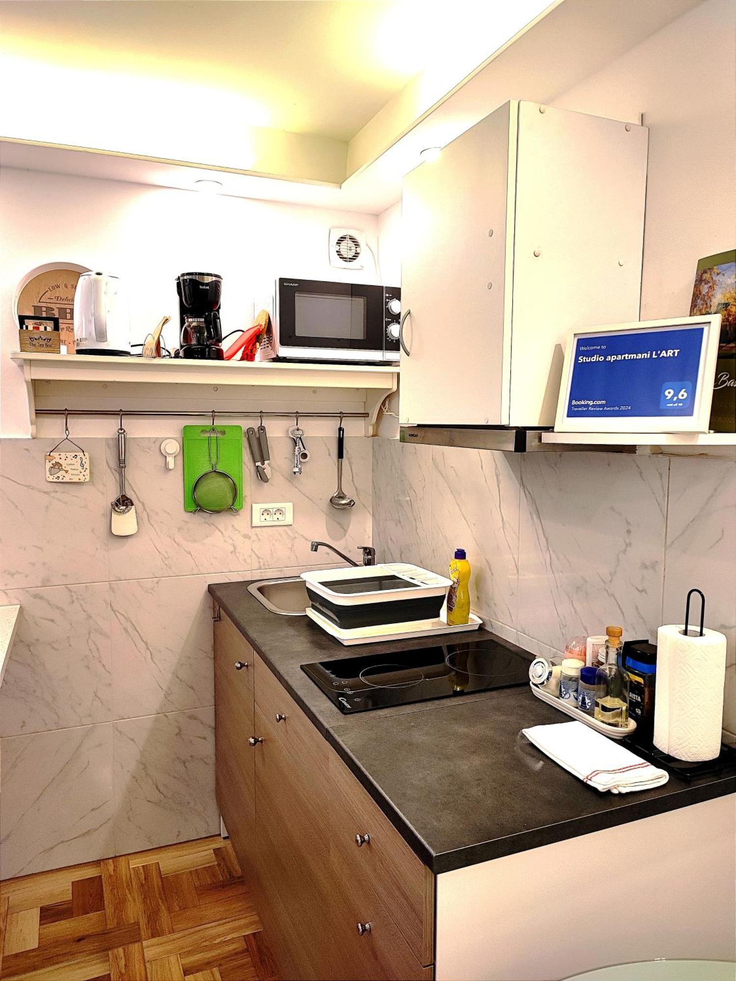 Studio Apartmani L'Art Zagreb Eksteriør billede